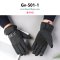 [PreOrder [Gv-501-1] ถุงมือกันหนาวชายสีดำ ผ้าฝ้ายร่มกันน้ำด้านในซับขนกันหนาว