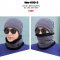 [PreOrder] [Hm-009-3] ชุดหมวกไหมพรม+ผ้าพันคอโดนัทกันหนาวผู้ชายสีเทา ด้านในซับขนกันหนาว (ชุด 2 ชิ้น) 