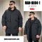 [พร้อมส่ง 4XL,5XL,6XL,7XL,8XL,9XL,10XL] [Man-B004-1] Down Jackets BigSize เสื้อโค้ทขนเป็ดกันหนาวสีดำชายไซด์ใหญ่ มีหมวกฮู้ด ซิปด้านหน้า กันน้ำ ใส่กันหนาวติดลบได้อย่างดี