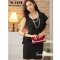     [พร้อมส่ง S] [Yi-1478] Fzy++เดรส++เดรสรัดรูปสีดำแขนระบาย กระโปรงเข้ารูปสีดำ 