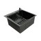 Top mount PVD coating sink 1 bowl (Black)