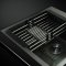 Top mount PVD coating sink 1 bowl (Black)