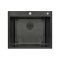 Top mount PVD coating sink 1 bowl (Black)