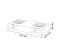 Gas Stove – 2-Burner Tabletop Gas Stove Featuring high-power brass burners for strong and efficient heat output