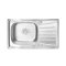 Stainless Steel Single Bowl Sink with Draining Board STB -1056
