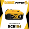 แบตเตอรี่ DEWALT DCB184-B1 18 โวลต์ 5.0 แอมป์