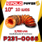 POLO ท่อลม 10 นิ้ว ยาว 10 เมตร ใช้กับพัดลมอุตฯ ดูดเป่า