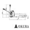 E-OK-BPP02 รถลากพาเลทใช้พลังงานแบตเตอรี่ 24V ขนาด 2 ตัน (2000 กก.) "OKURA"