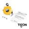 TW-5 รอกแขวนแบบสปริง ยกได้ 2.5-5.0 กก. ระยะยก 1.3 ม. "TIGON" มาตรฐานสากลจากประเทศเกาหลี