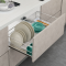 Pull Out Dish Basket