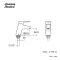 A-3906-10 ก๊อกน้ำเย็นอ่างล้างหน้า (ไม่รวมสะดืออ่างและสต็อปวาล์ว) รุ่น Active II