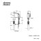 A-6801-100 ก๊อกผสมอ่างล้างหน้า (พร้อมสะดืออ่างและสต็อปวาล์ว) รุ่น IDS (ยกเลิกการขาย)