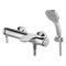 A-6811-200 ก๊อกผสมลงอ่าง/ยืนอาบแบบติดผนัง พร้อมฝักบัวสายอ่อน รุ่น IDS (ยกเลิกการขาย)