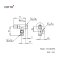 CT128(HM) วาล์วเปิด-ปิดน้ำเข้า 1 ออก 2