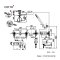 CT2079C25STW วาล์วผสมเปิด-ปิดน้ำชนิดฝังผนัง พร้อมฝักบัวก้านแข็ง ชนิดออกจากเพดานและฝักบัวสายอ่อน 1 ฟังก์ชั่น รุ่น HIMMAPAN
