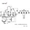 CT2089C25STS45#CUO ก๊อกผสมติดอ่างอาบน้ำพร้อมฝักบัวสายอ่อน 1 ฟังก์ชั่น รุ่น HIMMAPAN