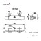 CT2134A ก๊อกผสมยืนอาบ (เกลียวบน) รุ่น SQUARE