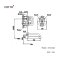 CT2152A ก๊อกผสมอ่างอาบน้ำแบบก้านโยก ชนิดฝังผนัง รุ่น ALTO