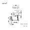 CT2174AE ก๊อกผสมอ่างล้างหน้าแบบก้านโยกพร้อมสะดือแบบป๊อบอัพ รุ่น NEXT I