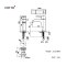 CT2190A ก๊อกผสมอ่างล้างหน้าแบบก้านโยกพร้อมสะดือป๊อบอัพและสายน้ำดี รุ่น SONATA