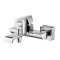 CT2206A ก๊อกผสมลงอ่างอาบน้ำแบบก้านโยก รุ่น CUBIC