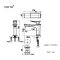 CT2251A ก๊อกผสมอ่างล้างหน้าแบบก้านโยกพร้อมสะดือป๊อปอัพและสายน้ำดี รุ่น THANTARA