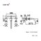 CT237C34WD ก๊อกผสมอ่างล้างหน้าเซ็นเตอร์ 8 นิ้ว รุ่น REMINISCENCE (ยกเลิกการขาย)