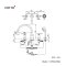 CT255C20S41 ก๊อกผสมติดอ่างอาบน้ำพร้อมฝักบัวสายอ่อน 3 ฟังก์ชั่น รุ่น CROSS