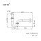 CT683AX(HM) ท่อน้ำทิ้งอ่างล้างหน้ารูปตัวพี ยาว 39 ซม.