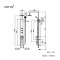 CT841N ชุดผนังอาบน้ำวาล์วผสมก้านโยกพร้อมฝักบัวสายอ่อน 3 ฟั่งก์ชั่น,ฝักบัวก้านแข็งและ JET SPRAY