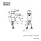 FFAS0901-1T2501BT0 ก๊อกผสมอ่างล้างหน้า (ไม่รวมสะดืออ่างและสต็อปวาล์ว) รุ่น Milano