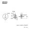 FFASB221-6T9500BT0 ก๊อกผสมลงอ่าง/ยืนอาบแบบฝังผนัง (พร้อม Universal Installation Box) รุ่น Codie