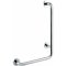 HR-380540-01L ราวทรงตัว รูปตัวแอล (ซ้าย) ⌀38 มม. ขนาด 400x600 มม. ผิวขัด Hair-line