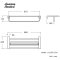 K-1395-53-N ชั้นวางผ้า รุ่น ACACIA EVOLUTION