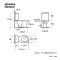 TF-2696DMB3-WT-0 สุขภัณฑ์ แบบสองชิ้น 3/4.5 ลิตร รุ่น WINSTON II+EB-FB109SW