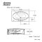 TF-8212-WT อ่างอาบน้ำวน+อัดอากาศ+หมอน รุ่น CELLO