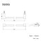 YT903S4 ราวแขวนผ้า (ความยาว : 450 มม.)