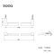 YT903S6 ราวแขวนผ้า (ความยาว: 600 มม.)