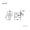 CT1261A2(HM) วาล์วเปิด-ปิดน้ำสำหรับฝักบัว รุ่น GEO