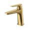 CT2341A#BGR ก๊อกผสมอ่างล้างหน้าพร้อมสายน้ำดี รุ่น STELLA (BRUSHED GOLD)