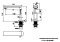 CT2361A#GG ก๊อกผสมอ่างล้างหน้าพร้อมสายน้ำดี รุ่น QUAD