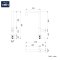HFVSB-1000D1 ก๊อกเดี่ยวอ่างล้างจาน คอสวิง แบบตั้งพี้นรุ่น SMOOTH