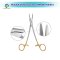 คีมจับเข็มผ่าตัดด้ามชุบทอง (Needle Holder) สแตนเลส ขนาด 14 / 16