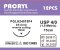 ไหมเย็บแผล PACRYL Polyglactin 910 (PGLA) ชนิดละลายติดเข็ม มี อย. (12เส้น/กล่อง)