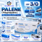 ไหมเย็บแผลติดเข็มไม่ละลาย PALENE (Polypropylene)  3-0 60mm เข็มตรง straight (12ซอง/กล่อง)