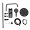 WSP-9313BK RAIN SHOWER SET 3 FUNCTION