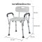 shower chair elderly shower chair With backrest with armrests and handles SC-103