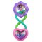 Bright Starts Pink Barbell Rattle ของเล่นเขย่า