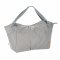 Casual Twin Diaper Bag, Triangle Light Grey