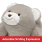 Gund Snuffles Grey ตุ๊กตาหมีสีเทา SM6050369 - 2401